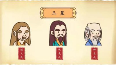 ​三皇五帝指的是哪些人