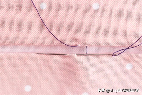 缝衣服针法(怎样缝隐形针法)