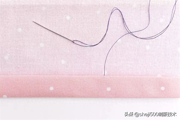 缝衣服针法(怎样缝隐形针法)