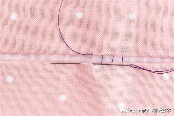 缝衣服针法(怎样缝隐形针法)