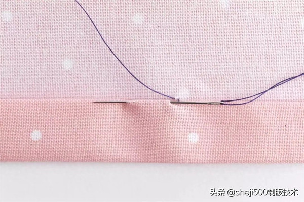 缝衣服针法(怎样缝隐形针法)
