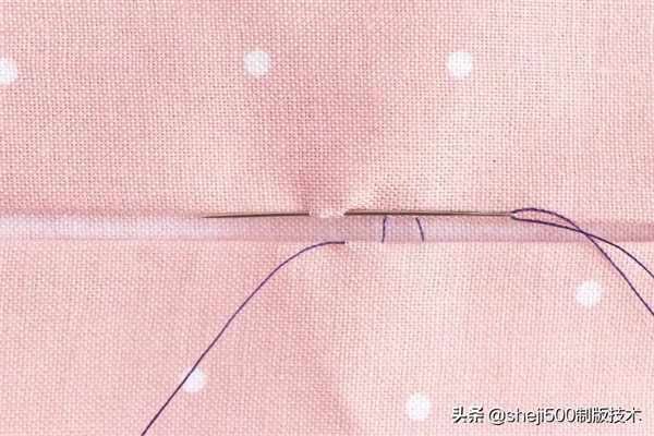 缝衣服针法(怎样缝隐形针法)