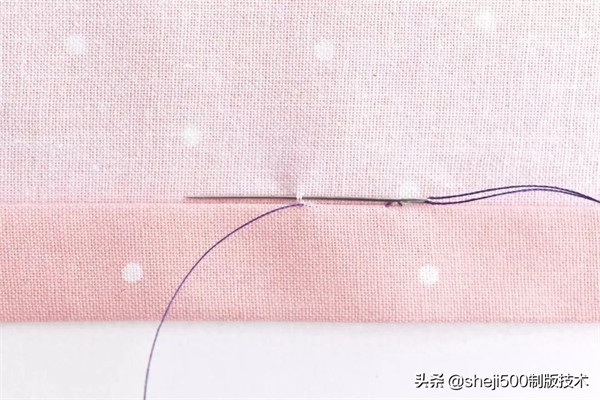 缝衣服针法(怎样缝隐形针法)