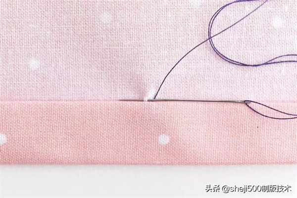 缝衣服针法(怎样缝隐形针法)