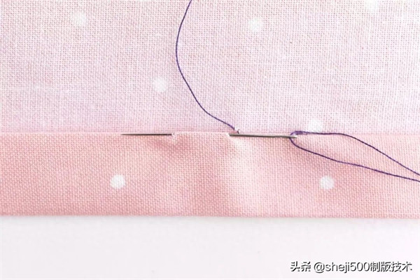 缝衣服针法(怎样缝隐形针法)