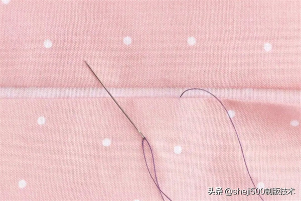 缝衣服针法(怎样缝隐形针法)