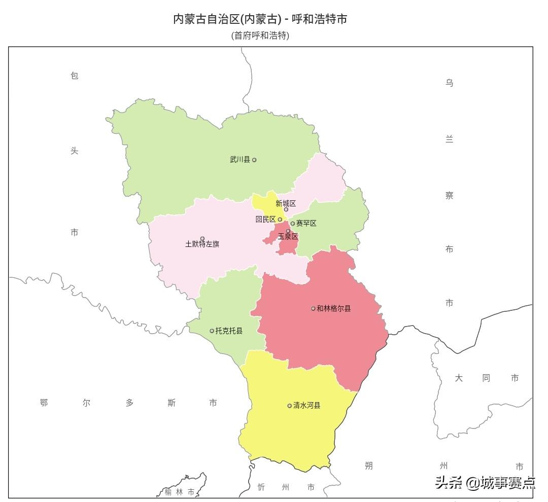 内蒙古的13个地级市(内蒙古有多少个县市)