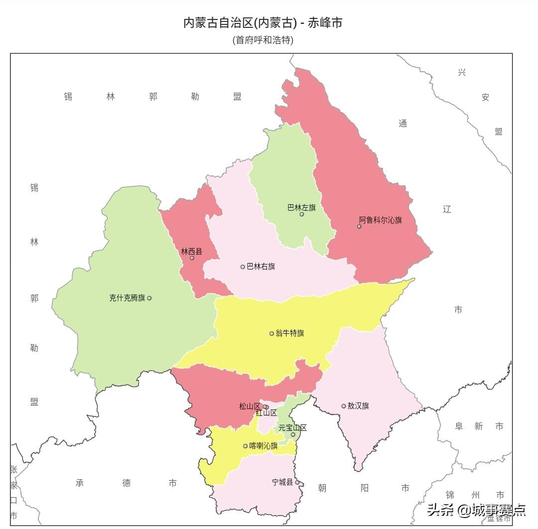 内蒙古的13个地级市(内蒙古有多少个县市)