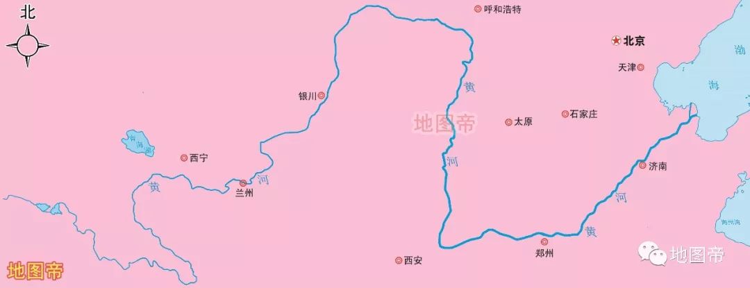 黄河起源于哪里终点在哪(黄河主要在哪个城市)
