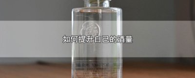 ​如何提高酒量，6个提交酒量的方法