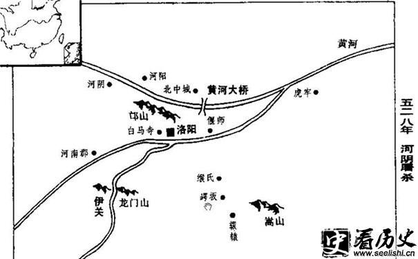 河阴之变地图