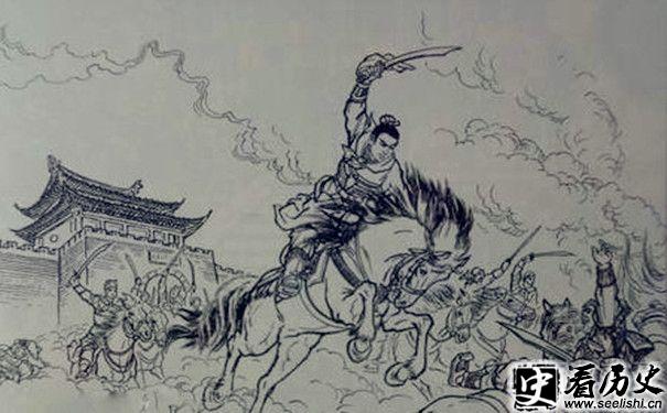 李自成攻破北京城