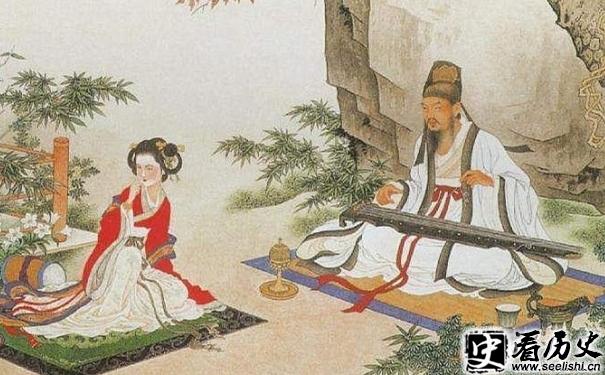 苏轼与王弗画像