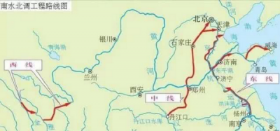​南水北调是从哪里开始到哪里结束
