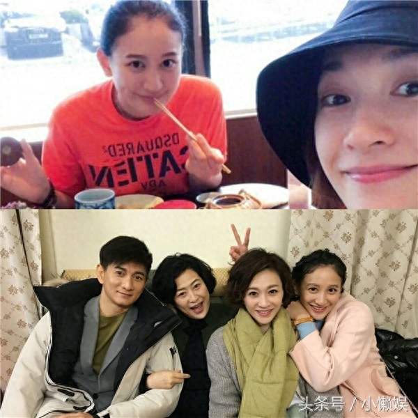曾泳醍30了近照发际线越来越高，与李小冉似姐妹，被爆孩子都有了