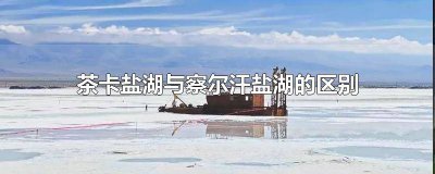 ​茶卡盐湖与察尔汗盐湖 察尔汗盐湖和茶卡盐湖的区别
