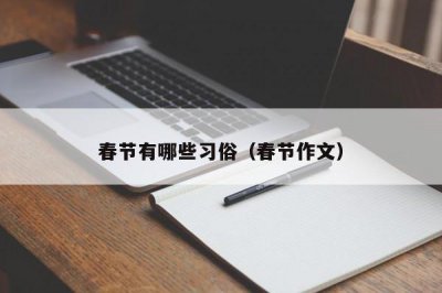 ​春节有哪些习俗（春节作文）