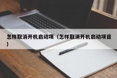 ​怎样取消开机启动项（怎样取消开机启动项目）