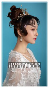 ​学习新娘盘头(简单好学新娘盘头)