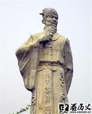 刘长雕像