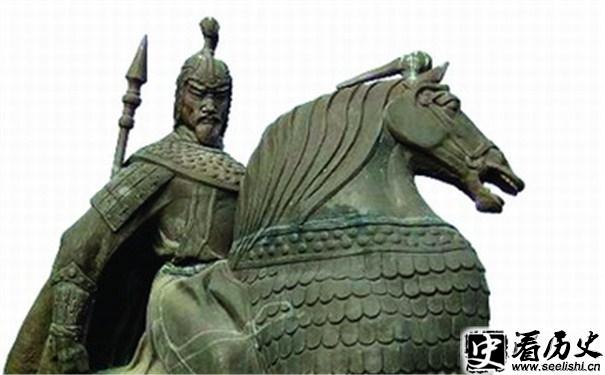 刘隆（云台二十八将）雕塑 