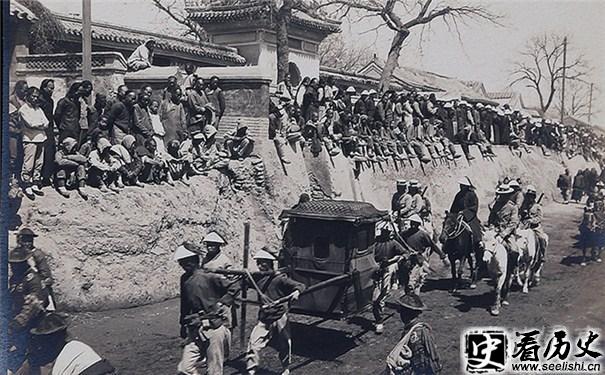 张勋复辟图片