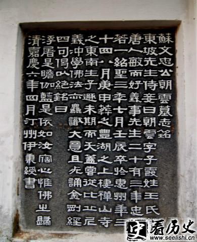 王朝云 墓志铭