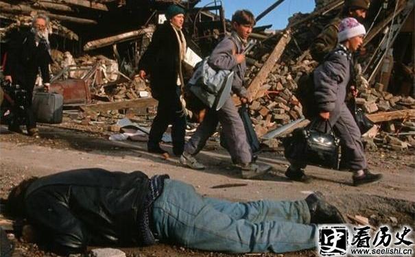 南斯拉夫战争逃亡的居民