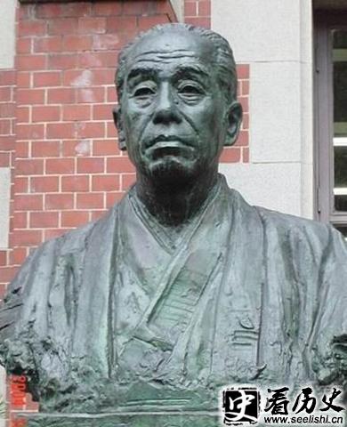 福泽谕吉石像