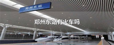 ​郑州东站有没有火车站 郑州东站有火车站吗?