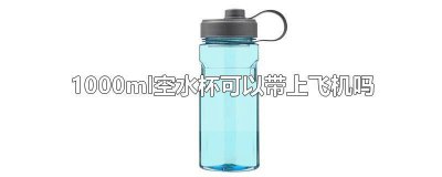 ​1300ml水杯可以带上飞机吗 多少毫升水杯可以带上飞机