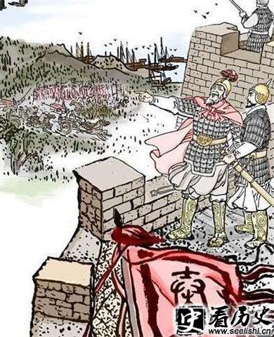 草木皆兵的图画