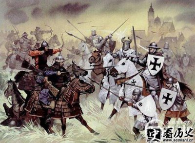 ​蒙古西征地图 蒙古西征的路线图
