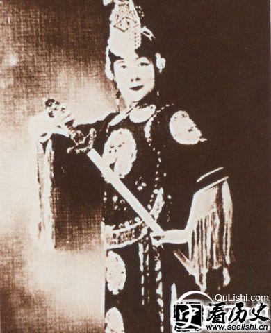 裕容龄戏照