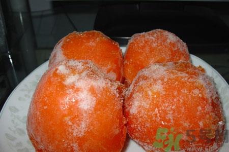 吃完冻柿子能喝牛奶吗？冻柿子不能和什么一起吃？
