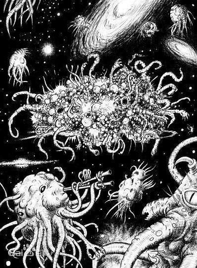 克苏鲁神话系列：传说中的盲目痴愚之神——阿撒托斯