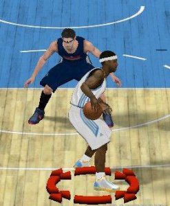 ​nba2konline怎么转身运球过人啊