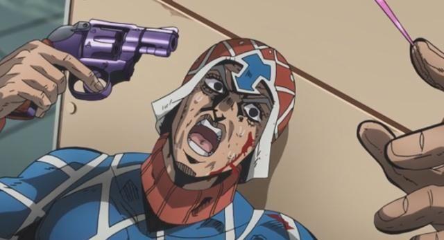 JOJO 黄金之风第15集：“壮烈成仁”的死亡威胁，武斗与智斗并存