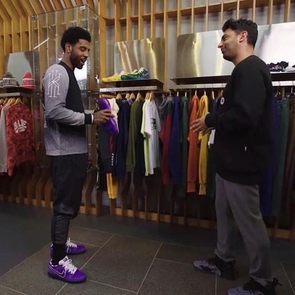 欧文的 Kyrie 5 又联名了，你终于也能买到了！