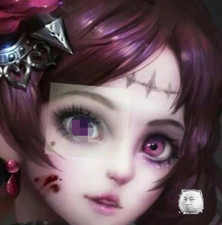 美妆博主仿妆露娜各款皮肤，比起紫霞仙子，哥特玫瑰细节堪称完美
