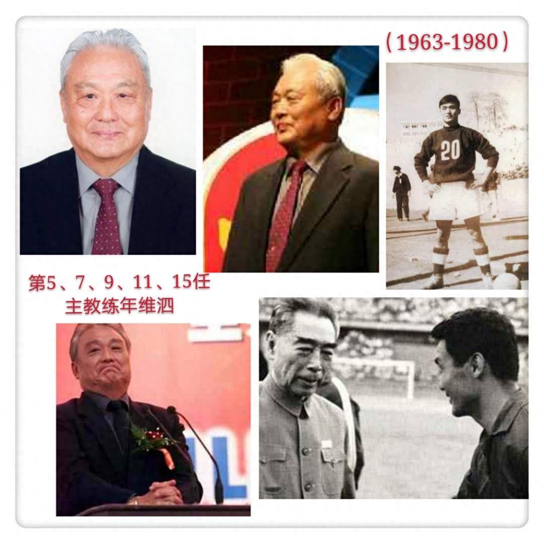 图说中国男子足球队31任主教练（一）