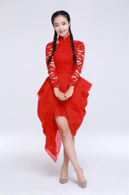 歌手王小妮，陕北姐妹花