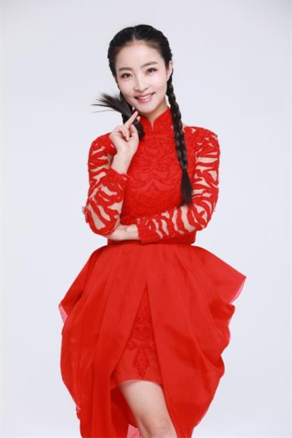 歌手王小妮，陕北姐妹花