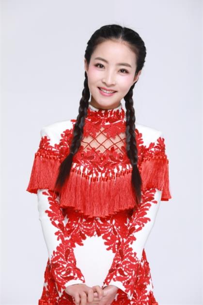 歌手王小妮，陕北姐妹花
