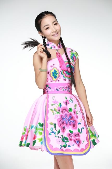 歌手王小妮，陕北姐妹花