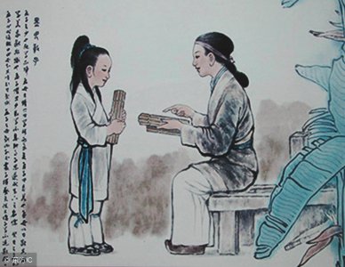 ​孟母戒子的寓意：面对学习不能半途而废