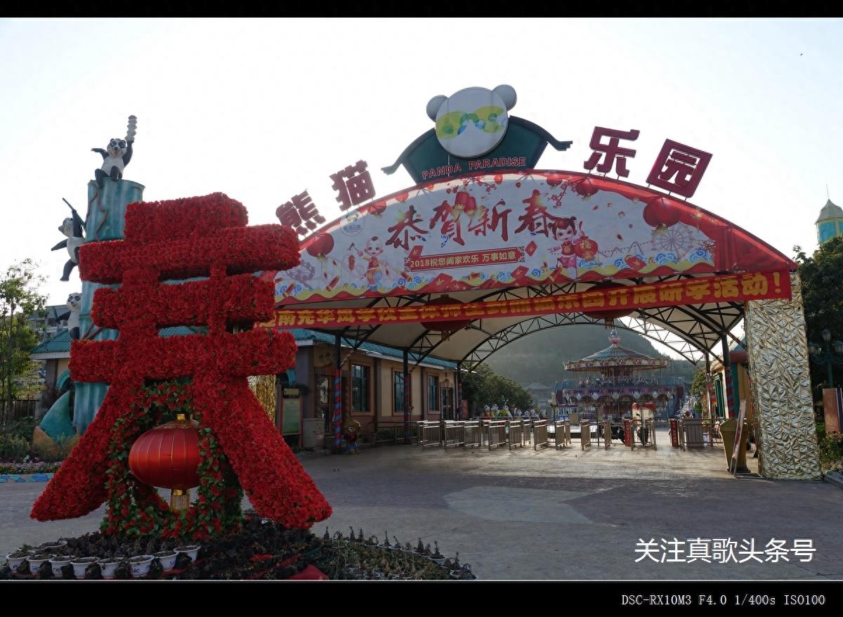 南充阆中熊猫乐园 曾经120元一人的门票 现在免费了