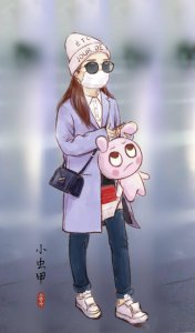 ​精美图片：Q版萌萌赵丽颖