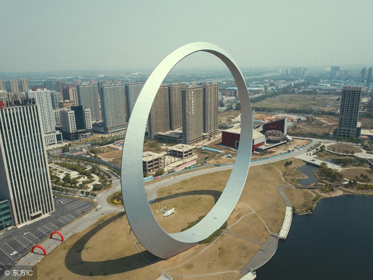 辽宁抚顺市沈抚新城地标建筑——生命之环