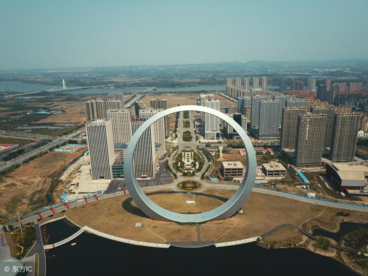 辽宁抚顺市沈抚新城地标建筑——生命之环